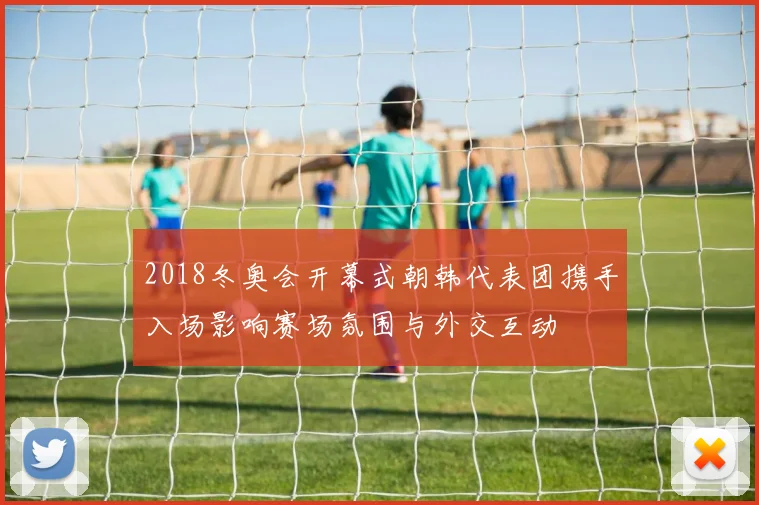 2018冬奥会开幕式朝韩代表团携手入场影响赛场氛围与外交互动